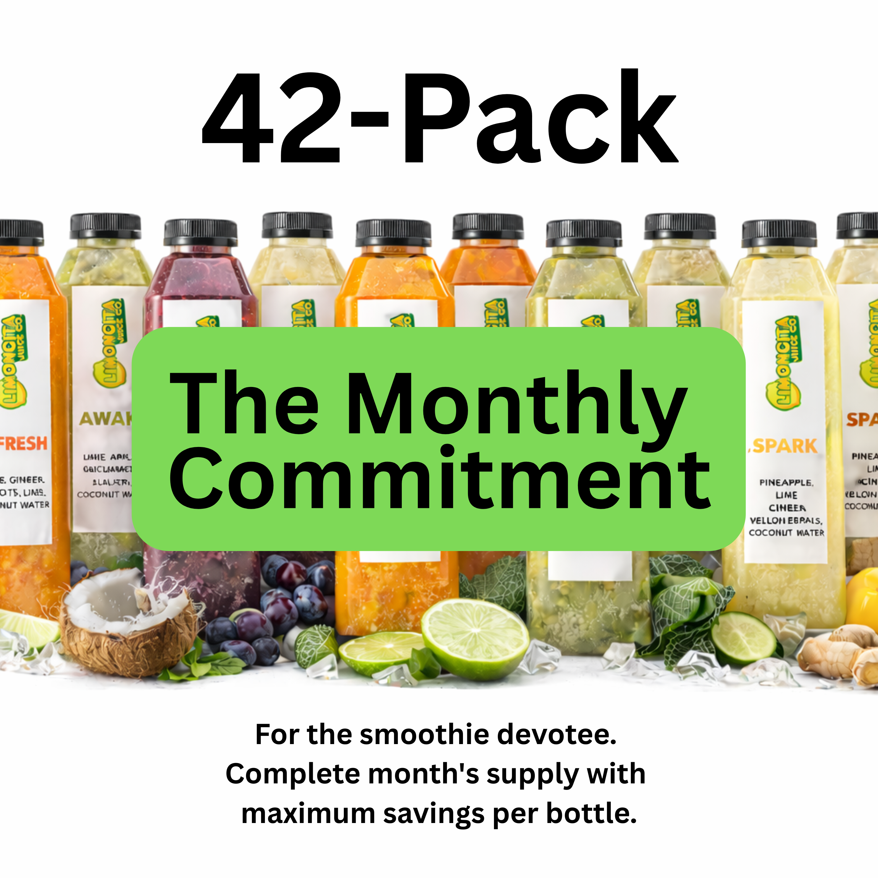 42-PACK BUNDLE - Weekly Wellness Supply - 12 OZ