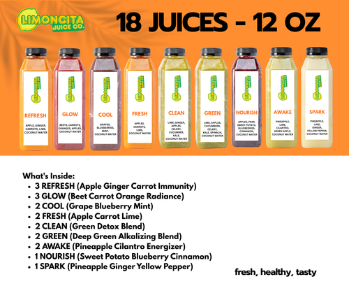 18-PACK BUNDLE - The Balanced Reset - 12 OZ