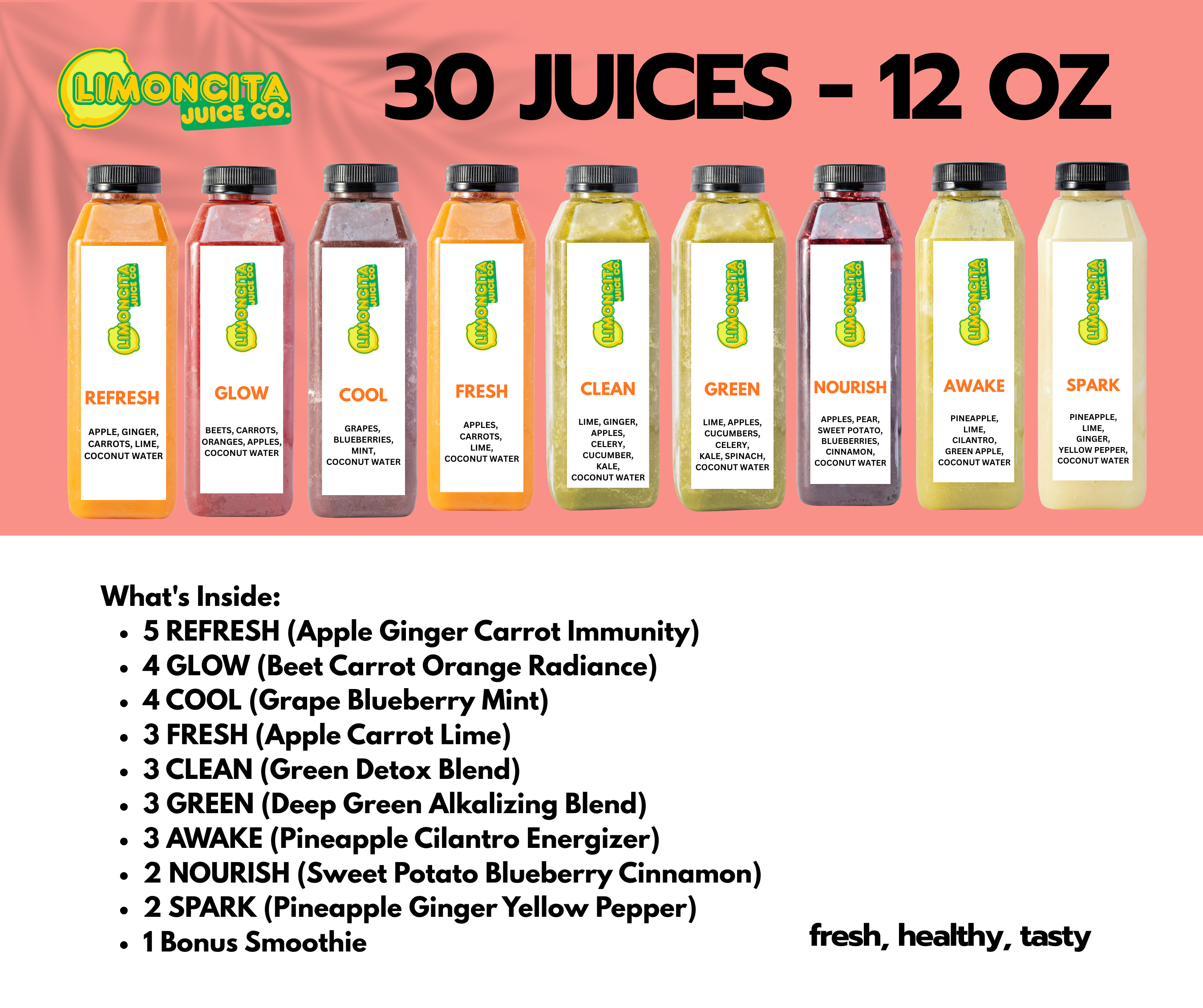 30-PACK BUNDLE - Weekly Wellness Supply - 12 OZ